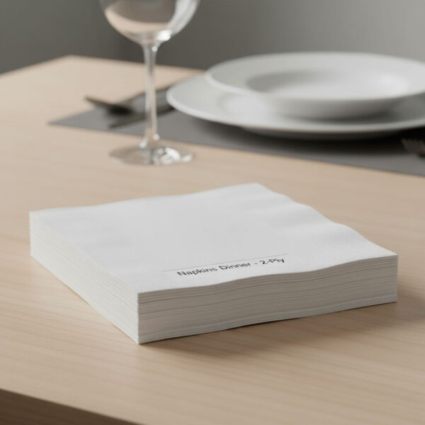 Napkins Dinner 2-Ply, 3,000/case