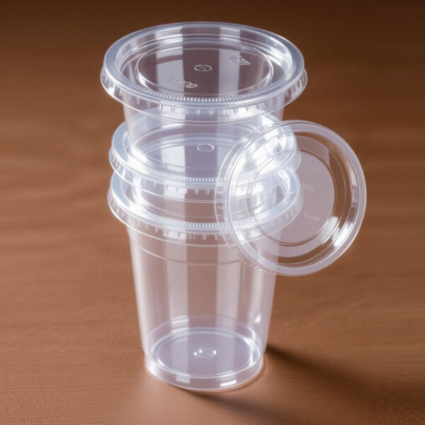 Plastic Portion Cups, 1 oz + Lids (2,500/case)