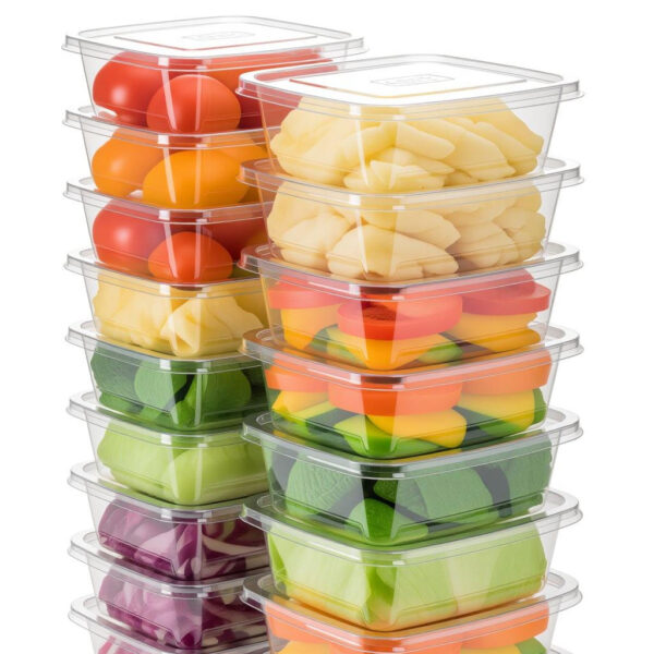 Deli Containers + Lids, 32 oz (Combo Packs, 240/case)