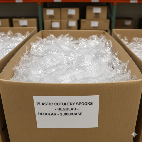 Plastic Cutlery Forks (Regular, 1,000/case)